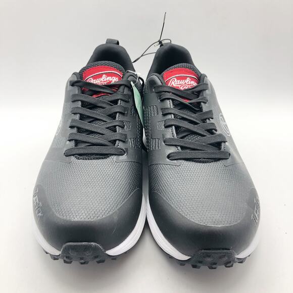Rawlings Men's League Turf Baseball Cleats Size 12 Black NWOB - Picture 4 of 10